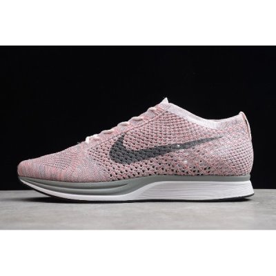 Nike Flyknit Racer Pembe / Gri Koşu Ayakkabısı Türkiye - LP3LW4MG